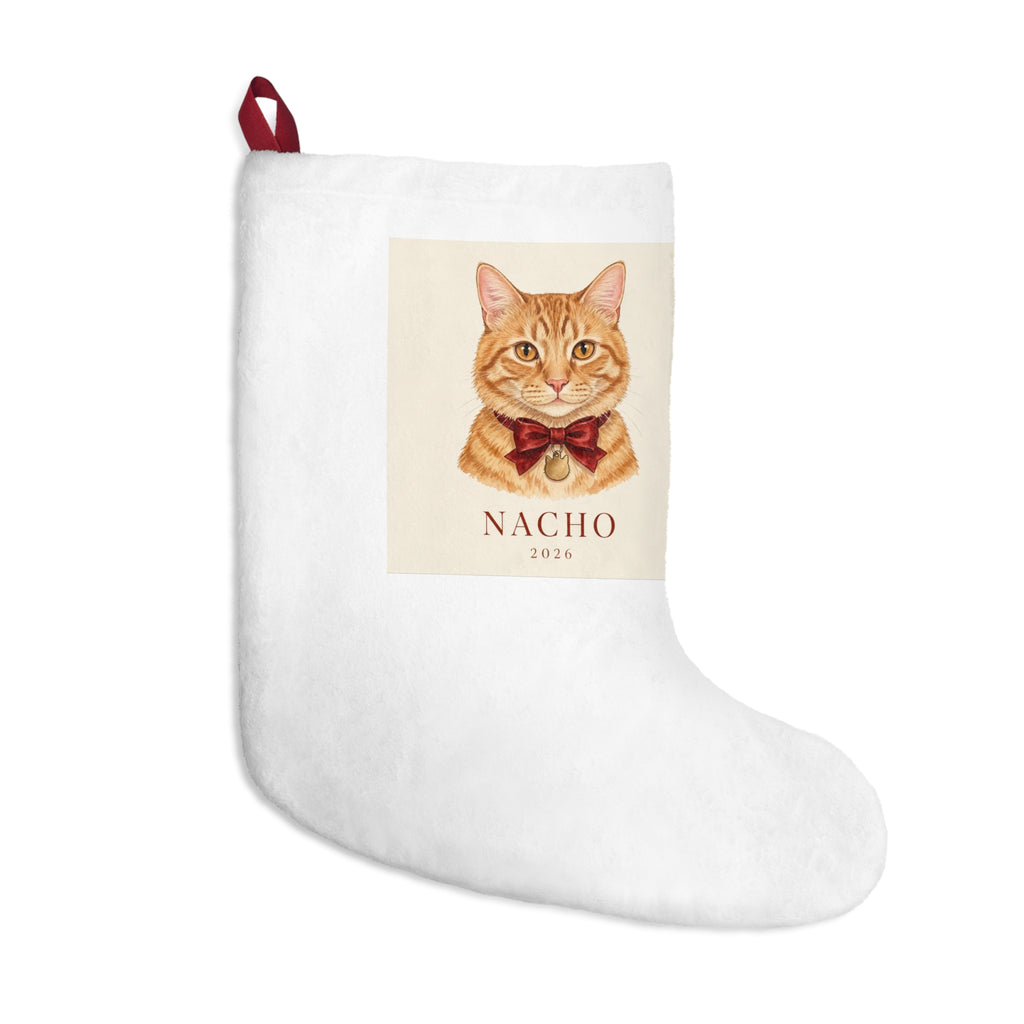 Custom Pet Portrait Stocking