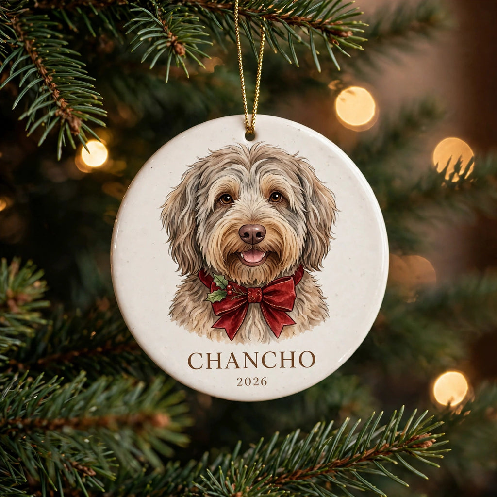 Custom Pet Portrait Ornament